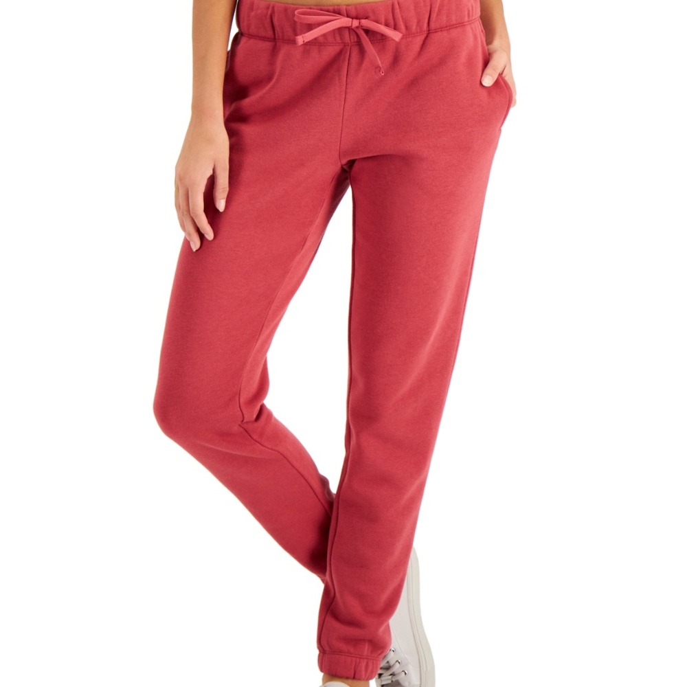Id Ideology Fleece Coral Joggers Size XL, Created for Macy's